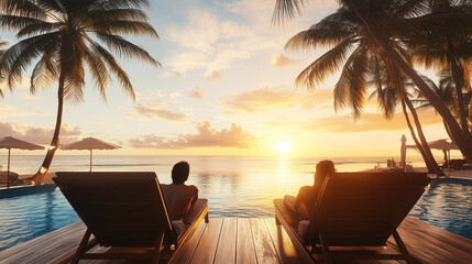 Romantic Sunset Paradise Luxury Beachfront Honeymoon Getaway 