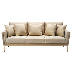 Comfortable Contemporary Sofa for Indoor or Outdoor Settings with Modern Design and Cozy Appeal