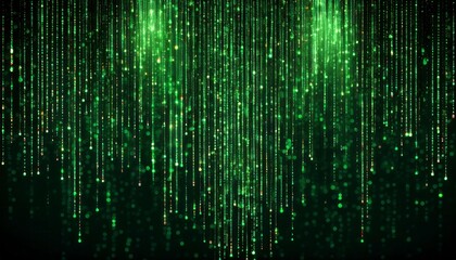 Obraz premium Abstract digital background with binary code. Hackers, dark net, virtual reality and science fiction. Matrix background. Generative Image