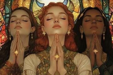 Crescent Moon and Star Pendant Cultural Celebration Islam Religion Spiritual Symbol