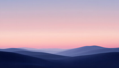 Fototapeta premium A simple gradient transitioning from a light to dark shade, creating a calm and soothing backdrop
