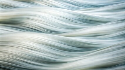 Soft, blurred streaks of white and grey converge, dissolving into abstract background, evoking a sense of movement, progression, and gradual disappearance.