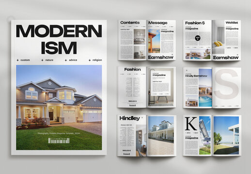 Modernism Portfolio Temlate