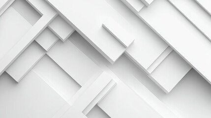 Minimalist white background with intersecting lines and subtle gradients, forming a sophisticated abstract geometric design.