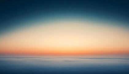 Obraz premium A simple gradient transitioning from a light to dark shade, creating a calm and soothing backdrop