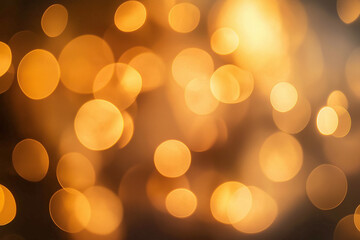 Obraz premium Elegant bokeh abstract background. Delicate blurred wallpaper texture. Template with defocused bokeh lights and copy space for business website design. Banner social media advertising.
