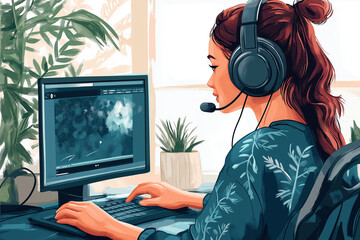 International Podcast Day vector illustration - Podcast day dedicates September 30th and is an international celebration of the power of podcasts