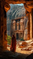 Exploring Historic Ruins and Verdant Nature on a Fantasy Adventure Picture