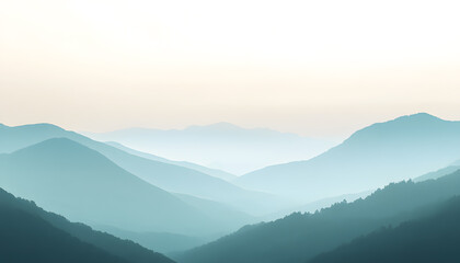 Obraz premium A simple gradient transitioning from a light to dark shade, creating a calm and soothing backdrop