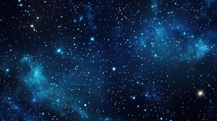 Fototapeta premium Galaxy shiny stars background fabric seamless print or textile vector background.