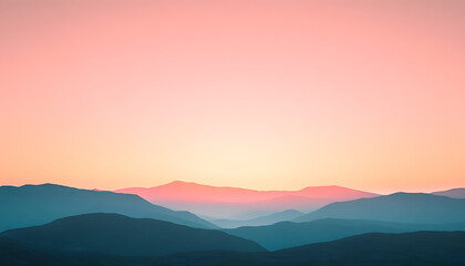 Obraz premium A simple gradient transitioning from a light to dark shade, creating a calm and soothing backdrop