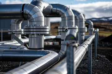 Carbfix project in Iceland. Renewable energy. 