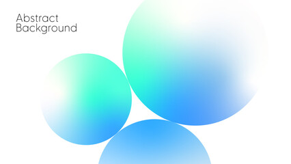 Blue green abstract background technology business style