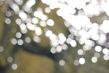 abstract background with bokeh
