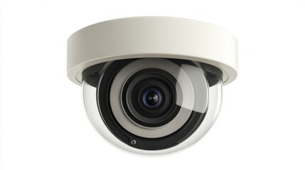 The security camera monitors the workspace, ensuring 24/7 safety and vigilance