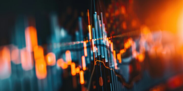 Economic downturn, visual data on inflation and price hikes, financial charts, and analysis of market risks and recession impacts