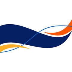 Business Wave Border