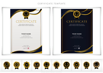 賞状２２８　certificate　award　表彰状　celebration