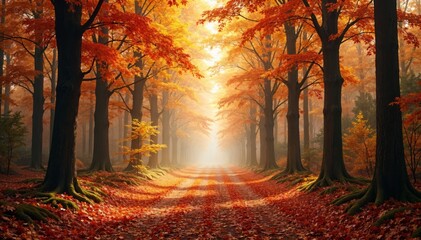Autumn Forest, autumn season, 