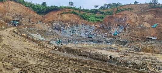 a combination of beautiful nature and the world of mining  © ucokjasti