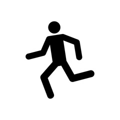 ISO prohibition safety signs_no running symbol only