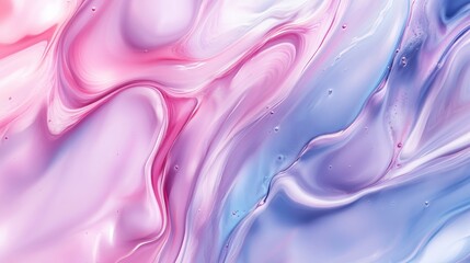 Obraz premium Abstract liquid motion in slow movement