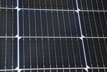 solar panel close up. solar panel texture background