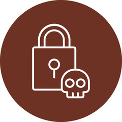 Padlock Vector Icon Design