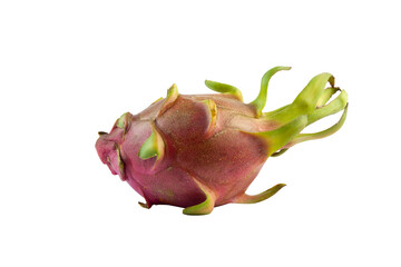 Fototapeta premium Whole dragon fruit PNG on isolated white background