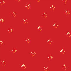 Vector seamless pattern . There are different simple shapes and lines in this pattern. minimalistic seamless background.