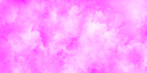 Fototapeta premium Light pink abstract watercolor background with paper texture and stains, Abstract pale pink sponge grunge clouds background for design. pink watercolor technique on watercolor paper.