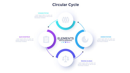 Modern Infographic Vector Template