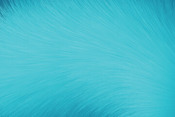 Realistic Hand Drawn Blue Fur Texture Background. Vector Illustration For Poster, Banner etc.