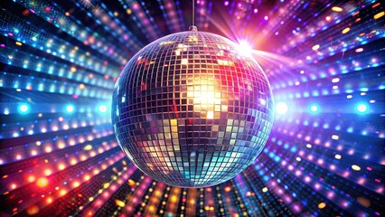 * Intermittent mirror ball reflections and disco lights create a dazzling, attention-grabbing visual effect, perfect for energetic events and lively celebrations.