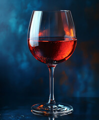 glass of red wine
