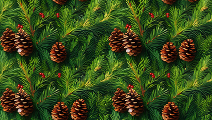 Fototapeta premium pine background