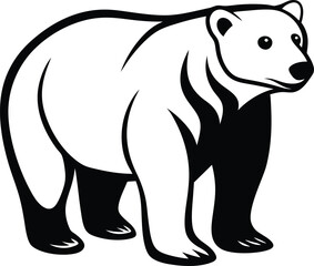 Bring a smile with this cute bear graphic illustration a lovely addition to any artwork
