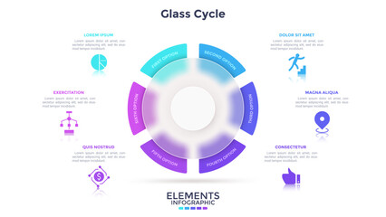 Modern Infographic Vector Template