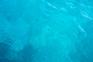 Obraz premium blue water surface