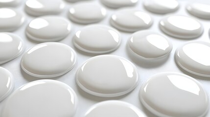 68. Elegant 3D geometric composition with a seamless circle ceramic surface