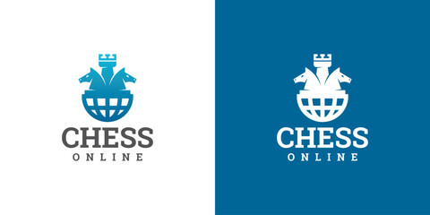 world chess logo vector