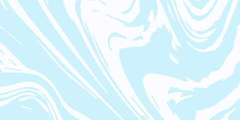 White and blue liquid marble pattern texture natural background. Liquify Swirl white and blue color art. Beautiful drawing with the divorces and wavy lines in gray tones.	
