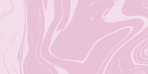 White and pink liquid marble pattern texture natural background. Liquify Swirl white and pink color art. Beautiful drawing with the divorces and wavy lines in gray tones.	