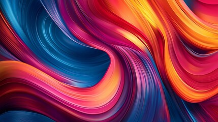Abstract Swirling Colors Background.