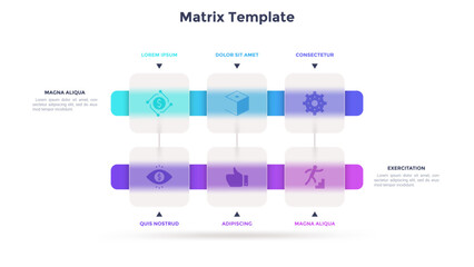 Modern Infographic Vector Template