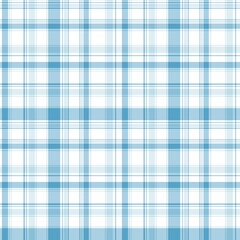 Blue checkered plaid fabric wallpaper pattern 