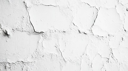 Obraz premium Broken hole white wall texture background fracture