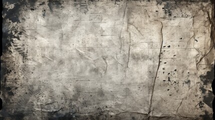 Obraz premium Dark Grunge Poster Texture with Aged, Crumpled, and Distressed Details