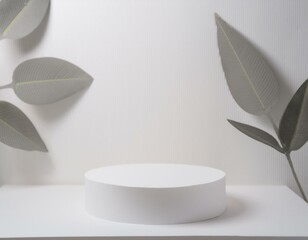 Simple product display platforms set the stage with 3D shapes, discs, cylinders, cubes, balls, textures, colors, lighting, and dramatic and austere environments.  