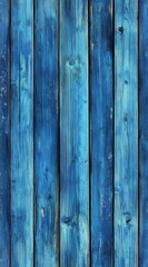 Blue Wood Grain Texture | Rustic Wooden Plank Background